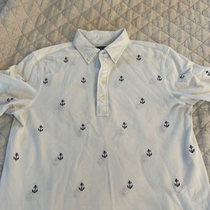 Polo Ralph Lauren “Knit Oxford”  button down collar anchor polo